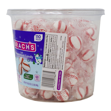 Brachs Soft Peppermint Candy - 110 CT Nutrition Facts Ingredients