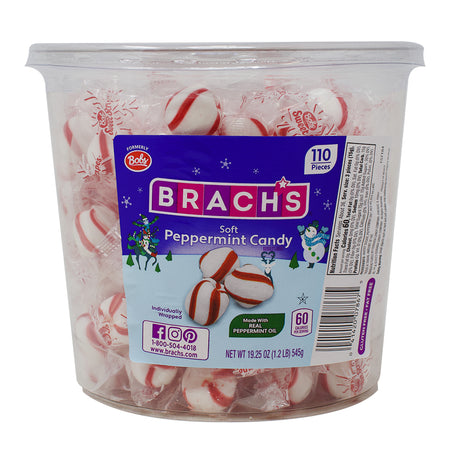 Brachs Soft Peppermint Candy - 110 CT