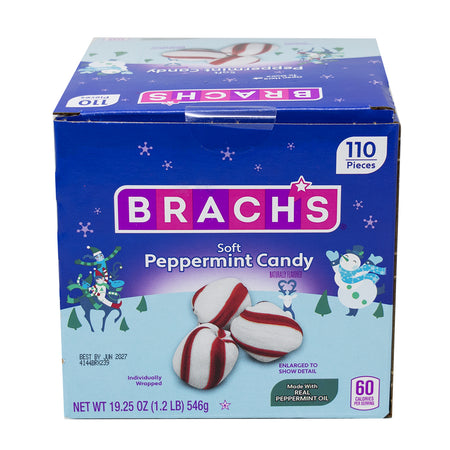 Brach's Soft Peppermint Candy - 110 Count  Nutrition Facts Ingredients
