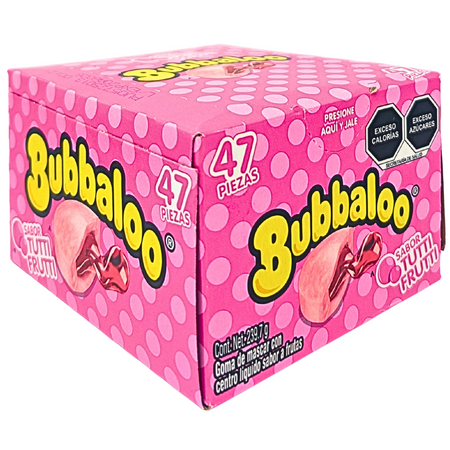 Bubbaloo Liquid Filled Bubblegum Tutti Frutti - 239.7g