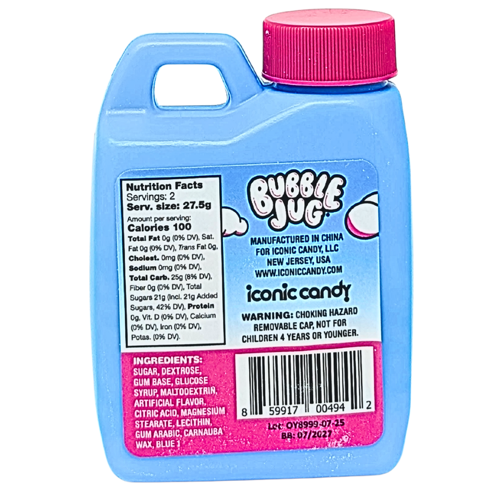 Bubble Jug Blue Raspberry - 1.94oz