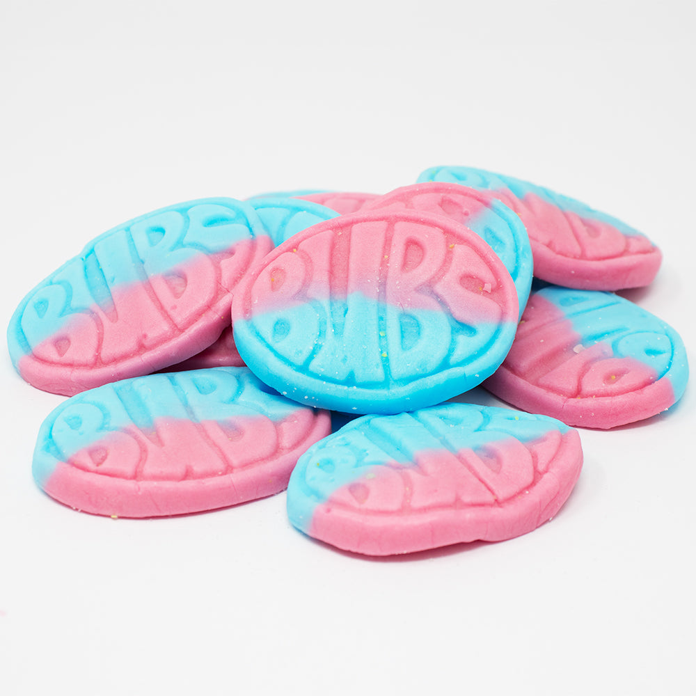 Bubs Raspberry and Blueberry Foam Ovals (Sweden) - 10 Pieces