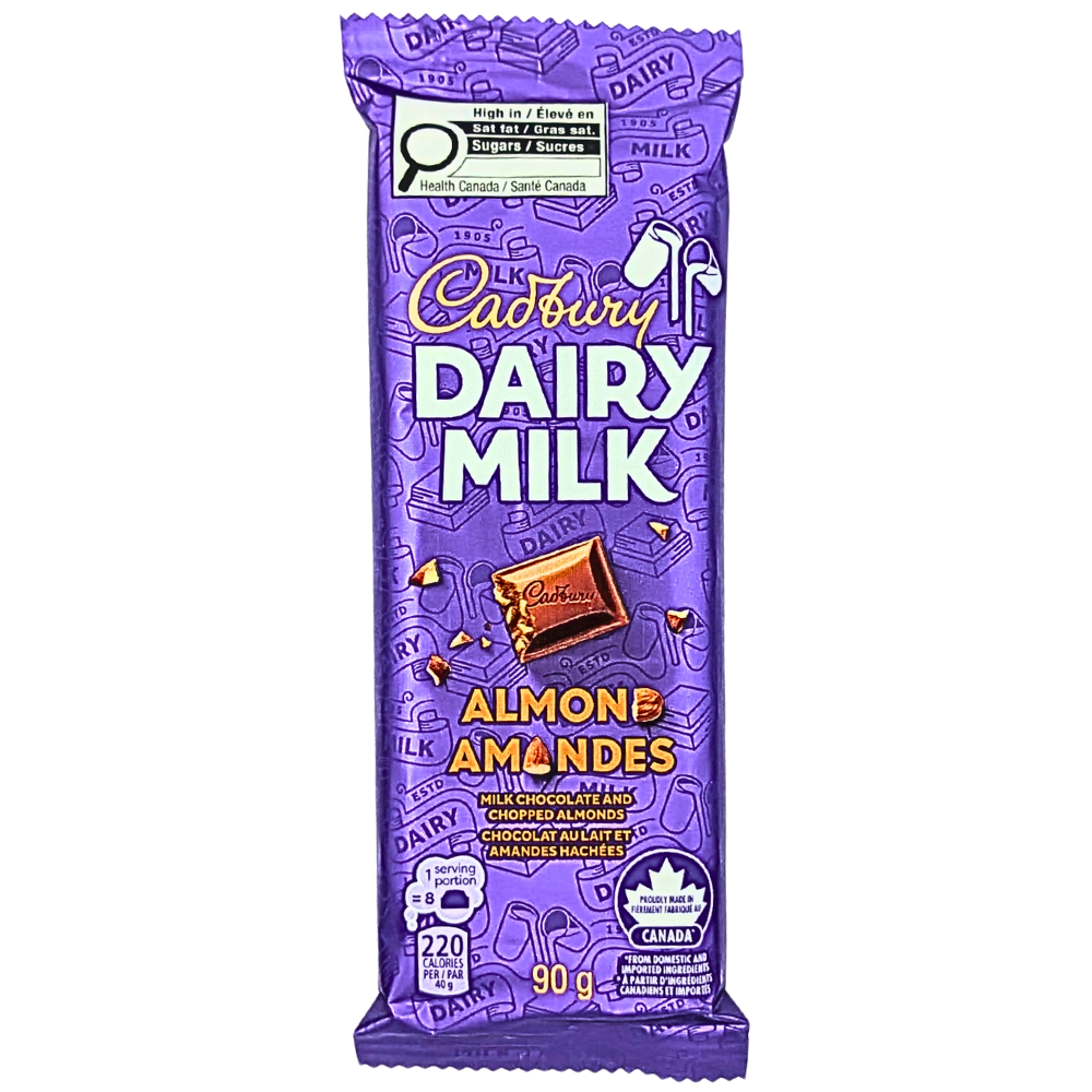 Cadbury Dairy Milk Almond - 90g