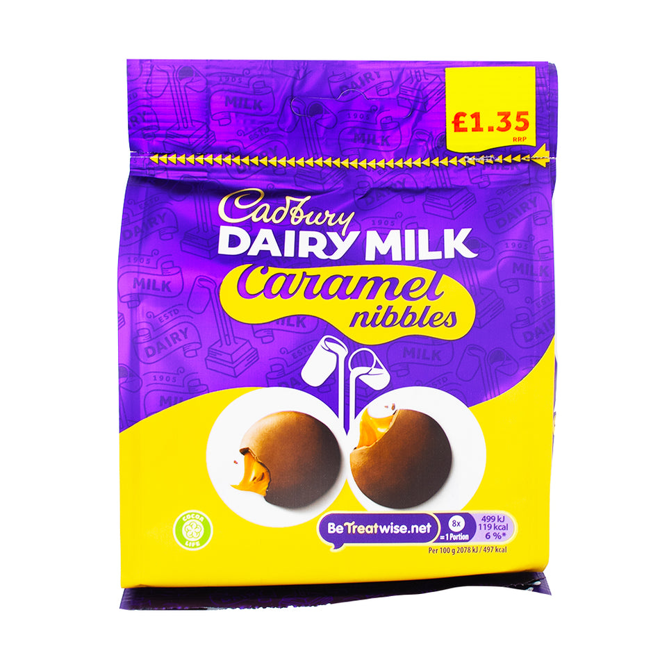 Cadbury Dairy Milk Caramel Nibbles-UK