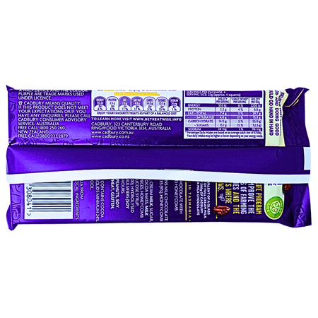 Dairy Milk Honeycomb & Peanut (Aus) - 100g