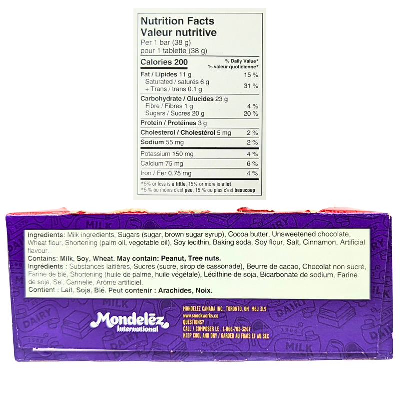 Cadbury Dairy Milk Lotus Biscoff - 38g