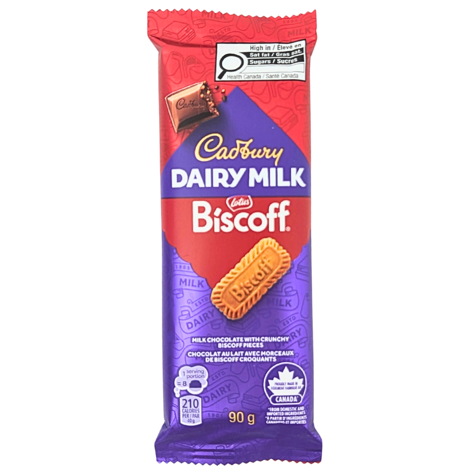 Cadbury Dairy Milk Lotus Biscoff - 90g