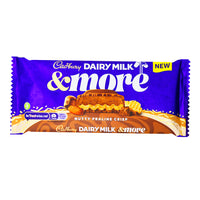 Cadbury Dairy Milk & More Nutty Praline Crisp - 180g - Cadbury - Cadbury Chocolate - UK Chocolate - British Chocolate - Milk Chocolate
