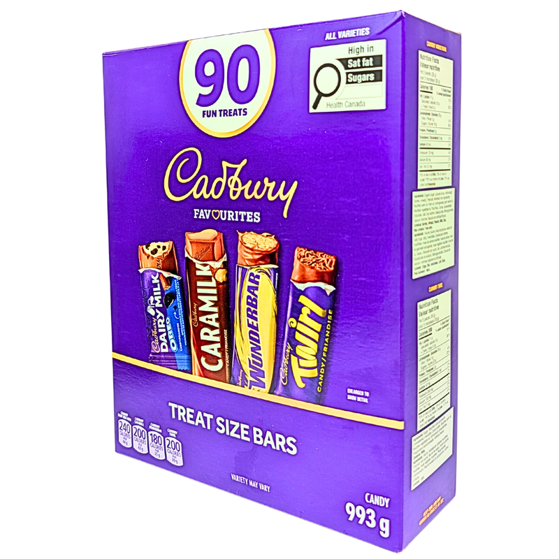 Cadbury Favourites Treat Size - 90ct