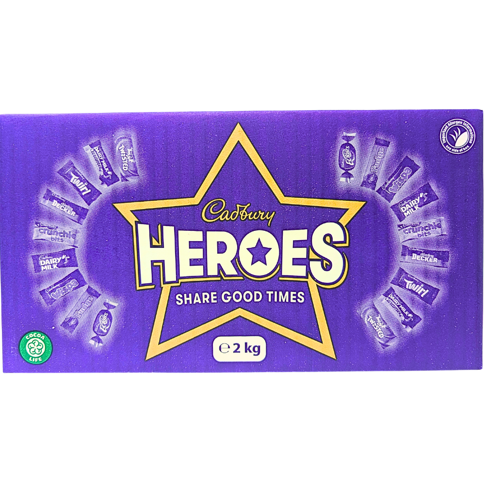 Cadbury Heroes Bulk Box (UK) - 2kg