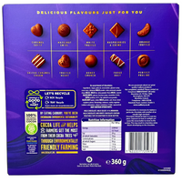 Cadbury Milk Tray Carton UK - 360g