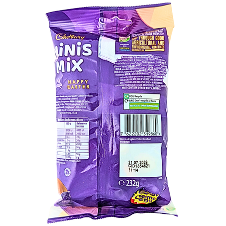 Cadbury Minis Mix Assortment (UK) - 232g