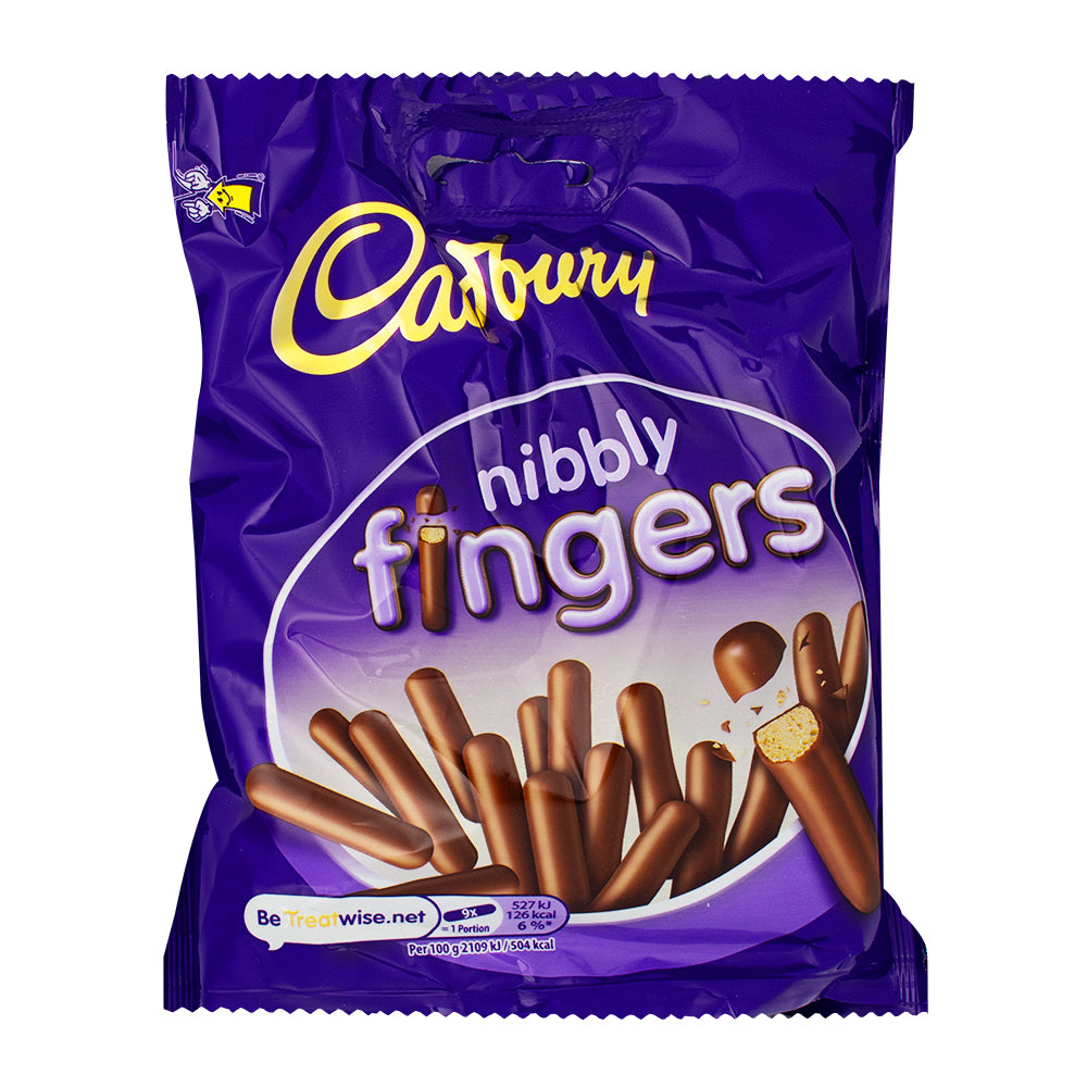 Cadbury Nibbly Fingers (UK) - 125g | Candy Funhouse – Candy Funhouse CA