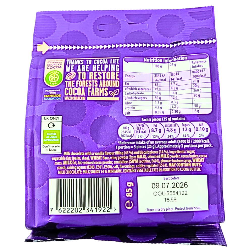 Cadbury Oreo Bites UK - 85g