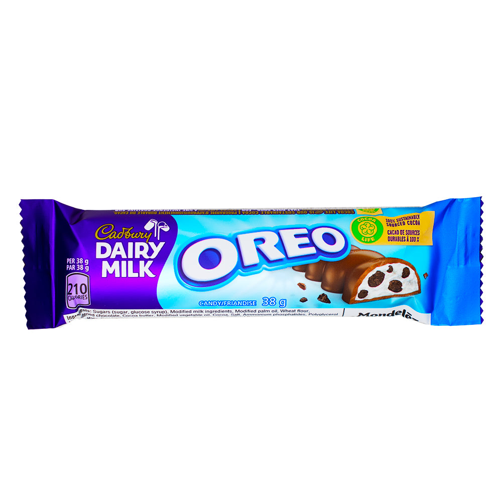 Cadbury Dairy Milk Oreo Candy Bar - 38g