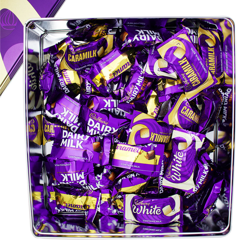 Cadbury Assortment Holiday Tin (UK) - 720g - British Chocolate - Cadbury Chocolate - Cadbury Caramilk