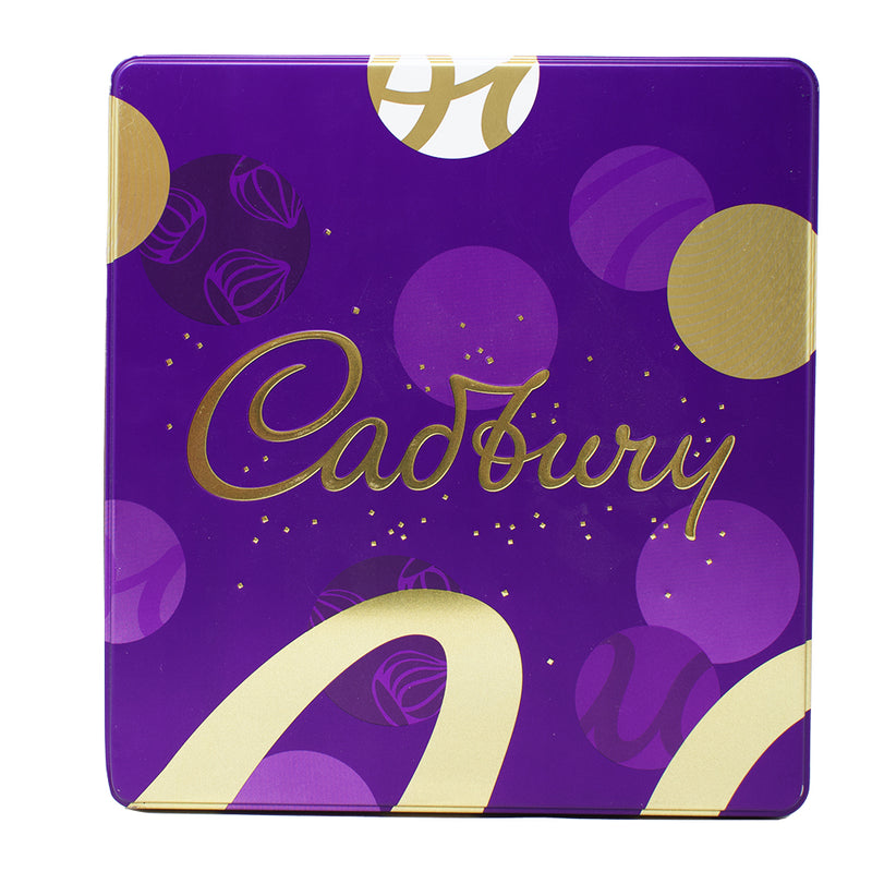 Cadbury Assortment Holiday Tin (UK) - 720g - British Chocolate - Cadbury Chocolate - Cadbury Caramilk