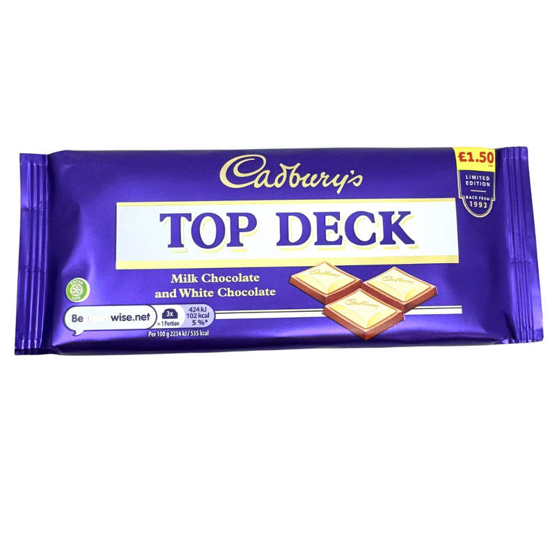 Cadbury Top Deck (UK) - 95g