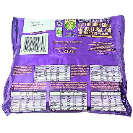 Cadbury Treatsize Sharing Selection (UK) - 223g