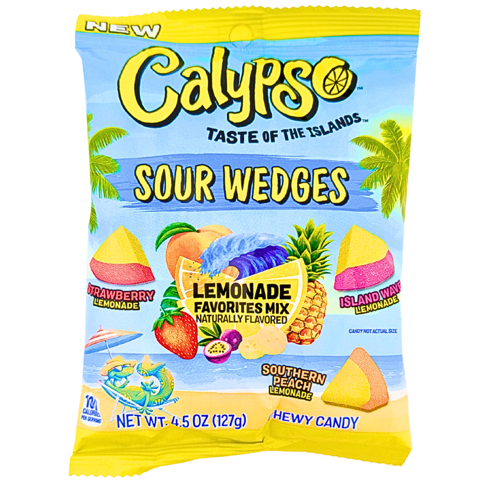 Calypso Sour Wedges Lemonade - 4.5oz