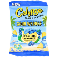 Calypso Sour Wedges Ocean Blue Lemonade - 4.5oz