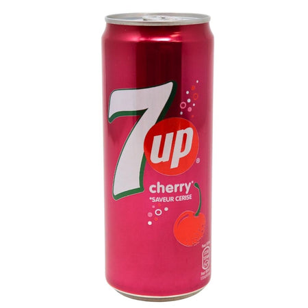 7up Cherry (France) - 330mL - 7UP Cherry France - Symphony of Fizz - Cherry Bliss - Citrusy Fizz - Fruity Paradise - Refreshing Journey - Cherry Magic - Classic Lemon-Lime Soda - Twist on the Classic - Succulent Cherries