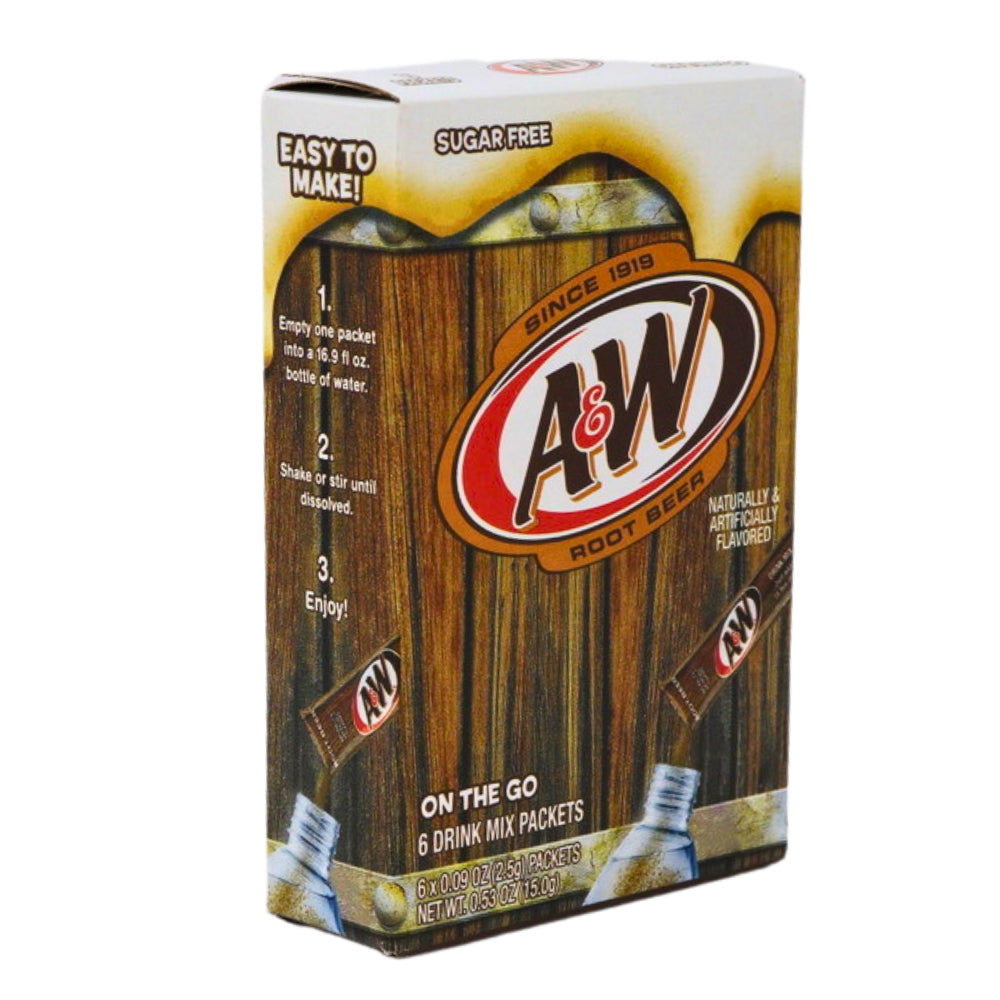 A&W Root Beer Singles To Go