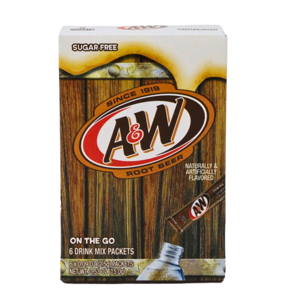 A&W Root Beer Singles To Go
