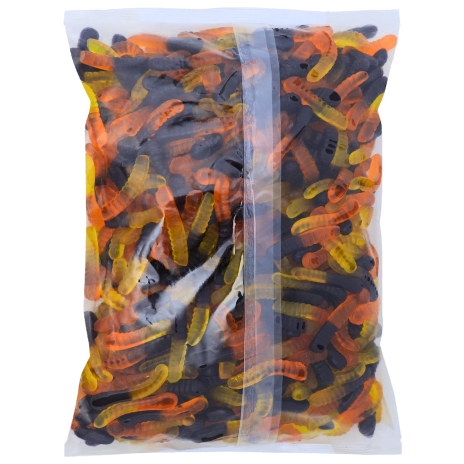 Albanese Halloween Worms Nutrition Facts Ingredients - Gummy Worm - Gummy Candy - Halloween Candy - Party Favour - Bulk Candy