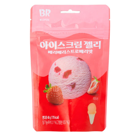 Baskin Robbin Very Berry Strawberry Jelly Candy (Korea) - 48g