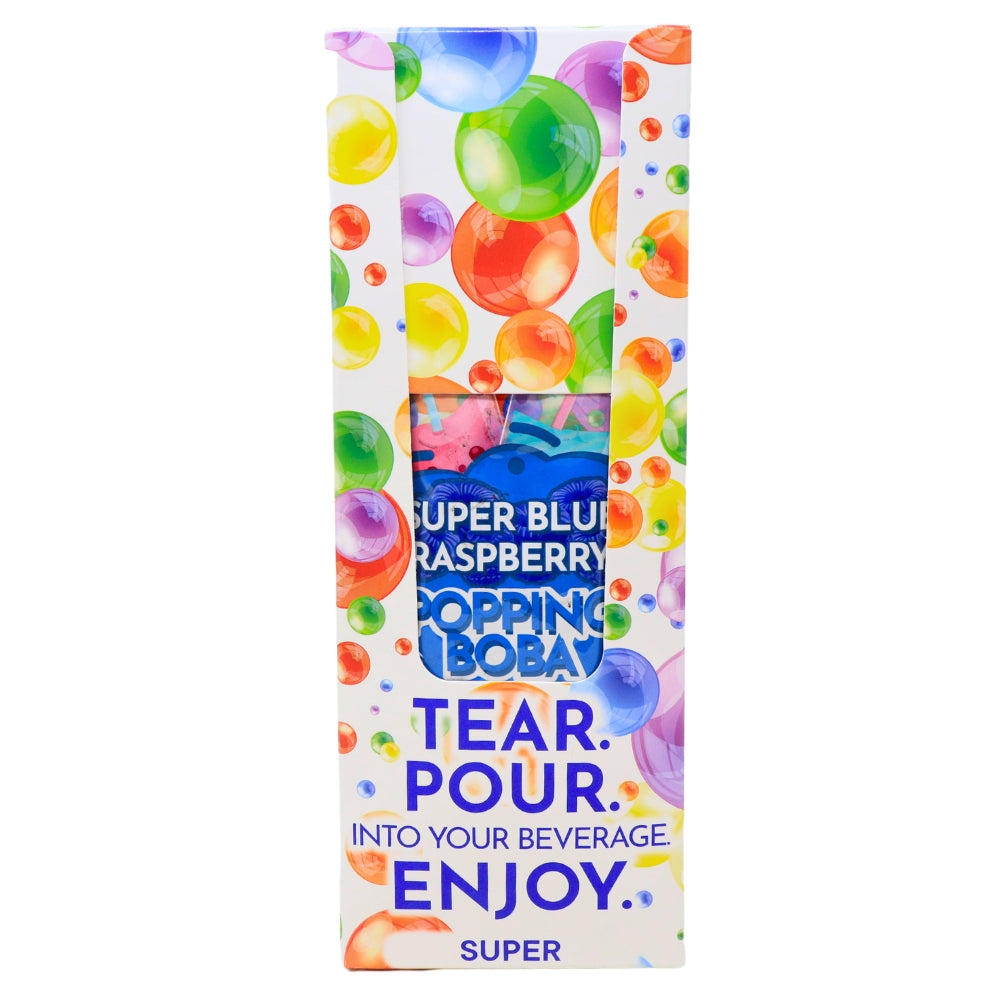 Boba Vida Super Blue Raspberry - 3oz - Boba - Boba Blue Raspberry - Blue Raspberry Drink