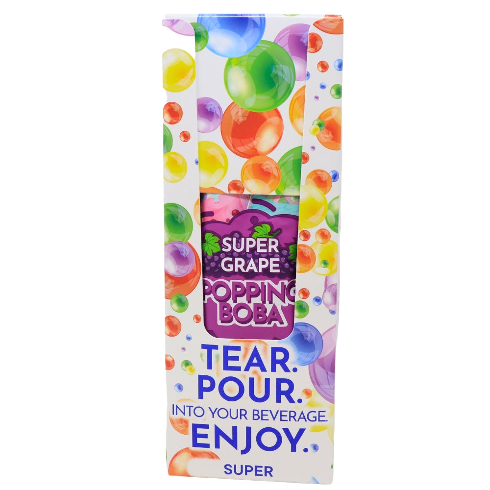 Boba Vida Super Grape - 3oz - Boba - Grape Drink - Boba Drink