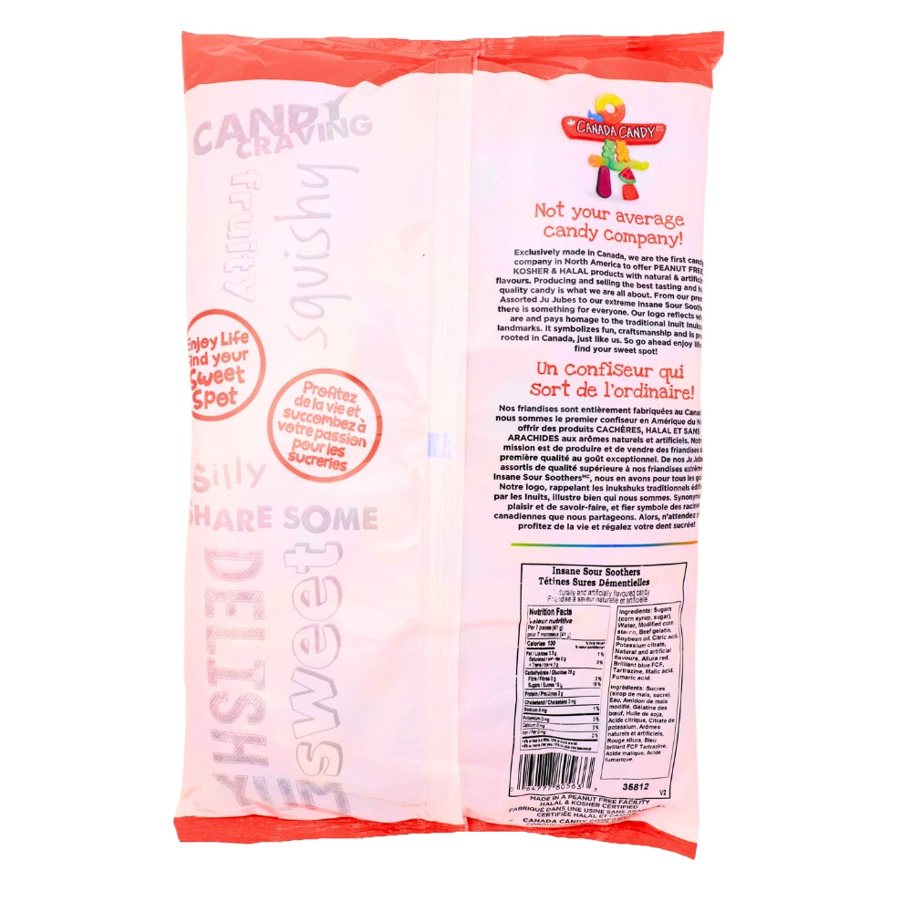 Insane Sour Soothers Candy | Sour Keys | Candy Funhouse – Candy