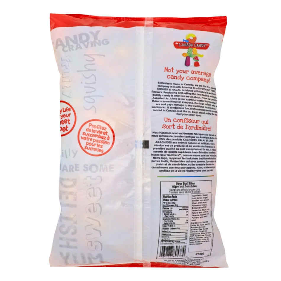 CCC Sour Bud Bites Gummy Candy - 2.5kg Nutrition Facts Ingredients