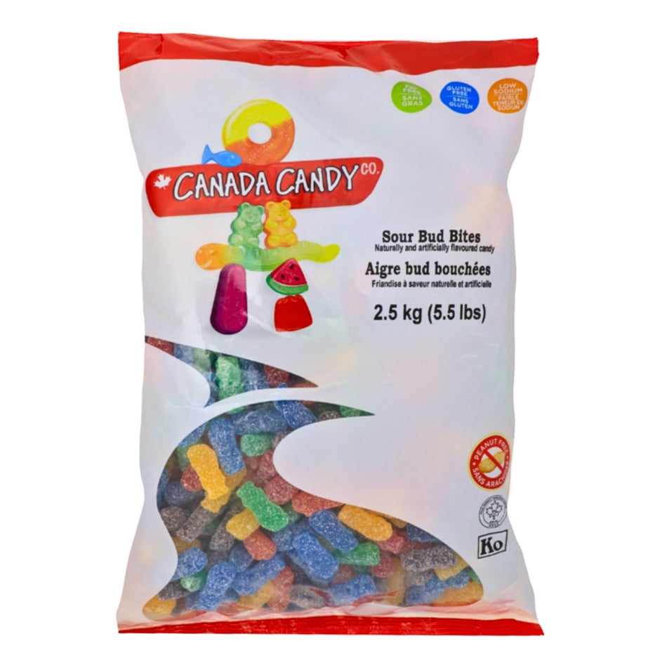 CCC Sour Bud Bites Gummy Candy - 2.5kg
