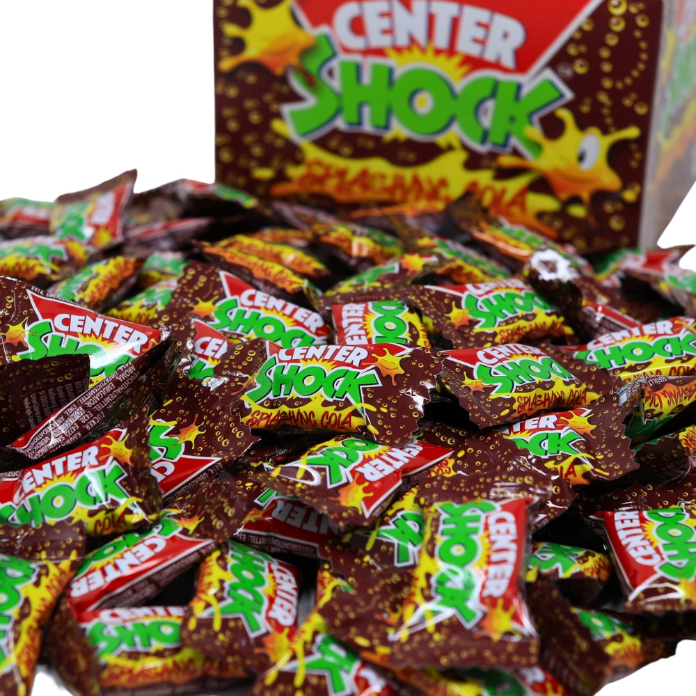 Center Shock Splashing Cola  - Bubblegum - Center Shock Splashing Candy - Bulk Candy - Party Favour - Candy Buffet