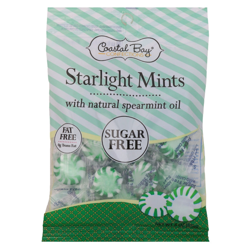 Coastal Bay Sugar Free Starlight Mints - 3oz - sugar-free candy - mint candy