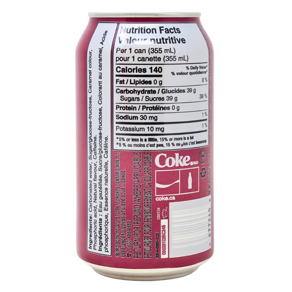 Coca-Cola Cherry - 355mL | Candy Funhouse – Candy Funhouse CA