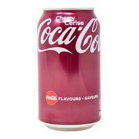 Coca-Cola Cherry - 355mL - Coke - Soda Pop - Soft Drink - Cherry Coke - Cherry Coca Cola