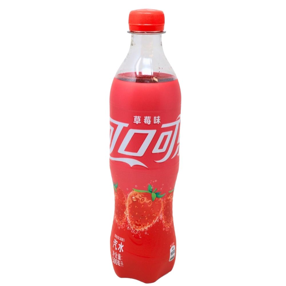 Coca Cola Strawberry (China) - 500mL - Coca-Cola Strawberry China - Symphony of Fizz - Berry Bliss - Cola and Strawberry - Fruity Paradise - Refreshing Journey - Strawberry Magic - Classic Cola - Twist on the Classic - Succulent Berries