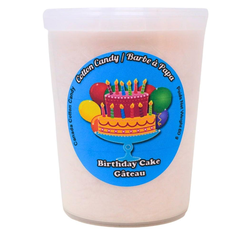 Cotton Candy Birthday Cake  - 60g, cotton candy, cotton candy birthday cake, birthday cake cotton candy