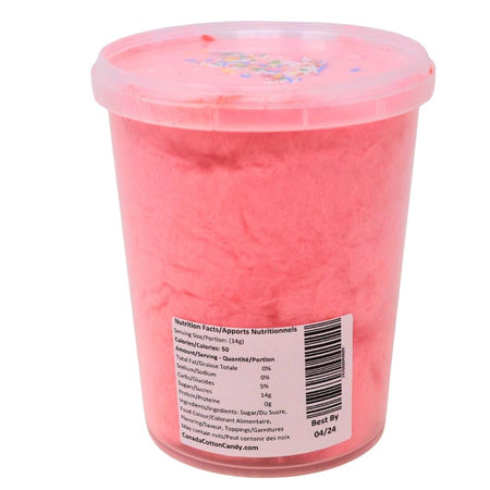 Cotton Candy Frosted Donut  - 60g Nutrition Facts Ingredients