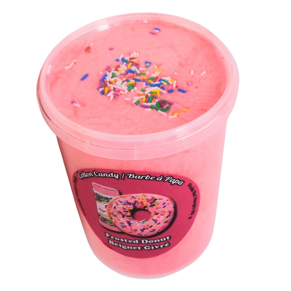 Cotton Candy Frosted Donut  - 60g 