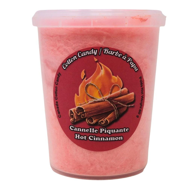 Cotton Candy Red Hot Cinnamon  - 60g, cotton candy, cotton candy hot cinnamon