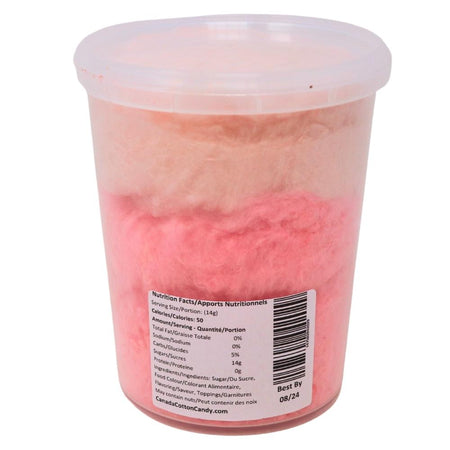 Cotton Candy Peanut Butter & Jam  - 60g Nutrition Facts Ingredients