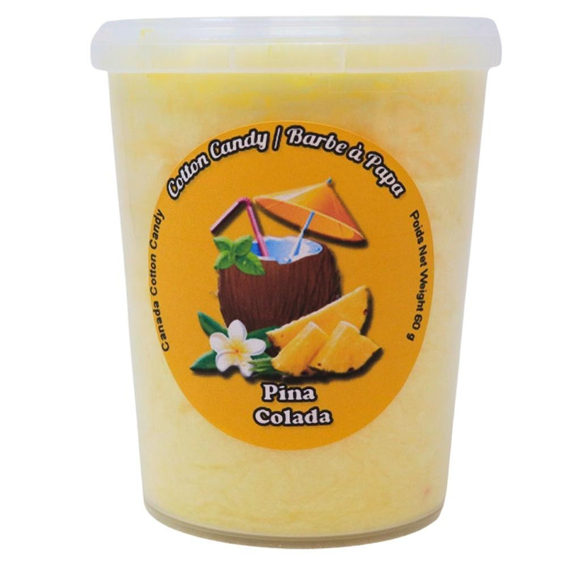 Cotton Candy Pina Colada  - 60g, cotton candy, pina colada cotton candy, pina colada cotton candy
