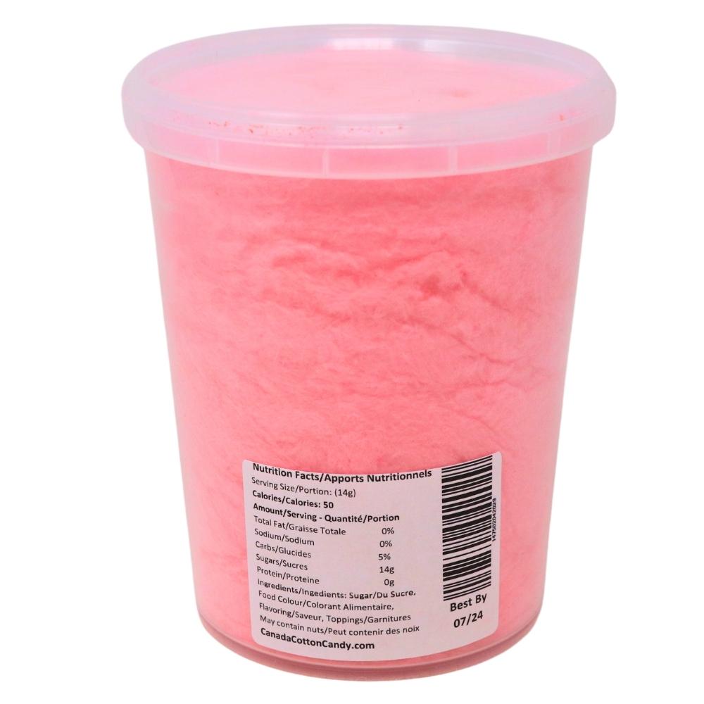 Cotton Candy Pink Lemonade  - 60g Nutrition Facts Ingredients, cotton candy, cotton candy pink lemonade, pink lemonade cotton candy