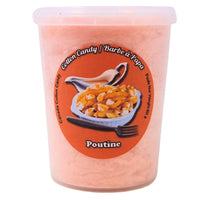 Cotton Candy Poutine  - 60g, cotton candy, cotton candy poutine, poutine cotton candy