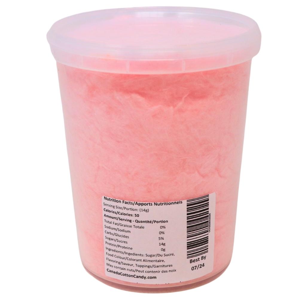 Cotton Candy Red Velvet Cake  - 60g Nutrition Facts Ingredients
