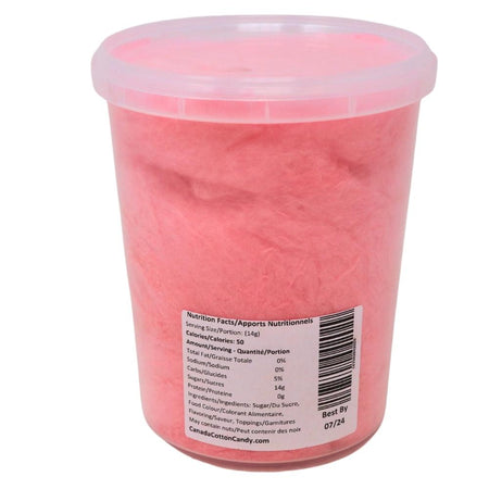 Cotton Candy Strawberry Cheesecake  - 60g Nutrition Facts Ingredients, cotton candy, strawberry cheesecake cotton candy